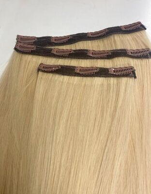 5 Adet Gerçek Saç 60 cm Gür Çıt Çıt Saç Takımı