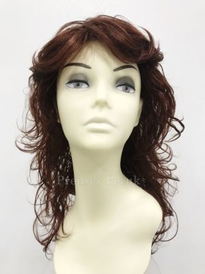 Çikolata Kahvesi Katlı Kesim Hareketli Modern Model Peruk