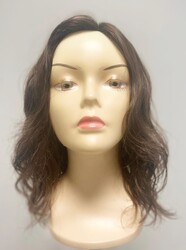 Prenses Peruk - Doğal Dalgalı Gerçek Saç Peruk European Hair