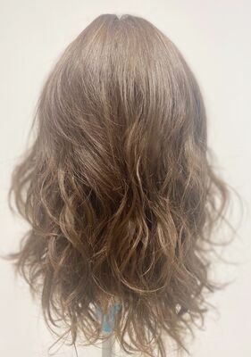 Doğal Dalgalı Gerçek Saç Peruk European Hair