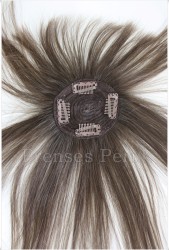 Doğal Saç Tepelik Kahkül Perçem Postiş - Thumbnail