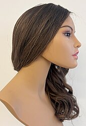 Doğal Saç Uzun Model Medikal ve Kemoterapi Peruk  - 6