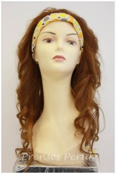 Gerçek Saç Yarım Peruk Bakır Karamel - Thumbnail