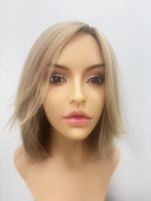 Gerçek Saç Yeni Koleksiyon Katlı Sarı Peruk