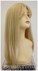 Gerçek Saçtan Peruk Sarı Uzun Boy - Thumbnail