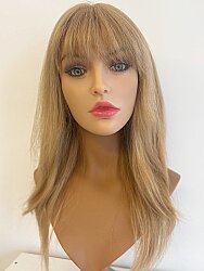 Gizli Tepe Bölgesi Uzun Boy Kahküllü Gerçek Saç Peruk