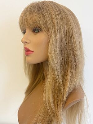 Gizli Tepe Bölgesi Uzun Boy Kahküllü Gerçek Saç Peruk - 2