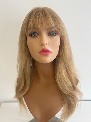 Gizli Tepe Bölgesi Uzun Boy Kahküllü Gerçek Saç Peruk - 3