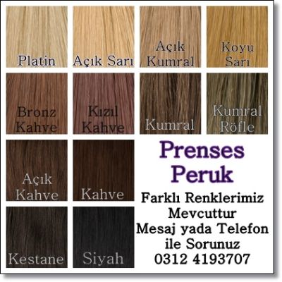 Katlı Sentetik Postiş Kestane Renk