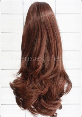 Kızıl Renk Sentetik Postiş 40 cm