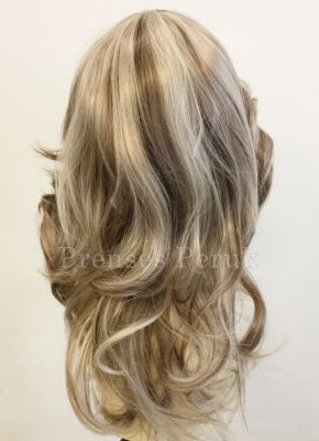 Küllü Kumral Röfleli Uzun Boy Katlı Kesim Yan Kahküllü Kaliteli Peruk