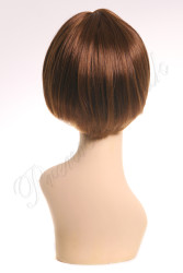 Küt Sentetik Peruk Karamel Renk - Thumbnail
