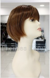 Modern Kısa Doğal Sentetik Peruk - Thumbnail
