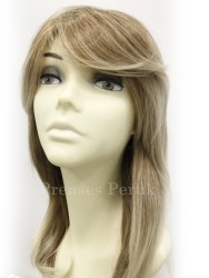 Ombreli Katlı Kesim Doğal Model Kanekalon Peruk - Thumbnail