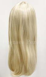 Platin Sarısı Kahküllü Uzun Boy Kaliteli Sentetik Peruk - Thumbnail