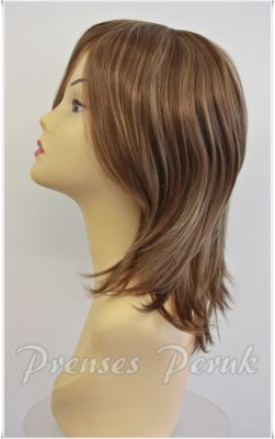 Sentetik Peruk 1.Kalite Orta Boy Katlı