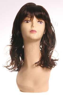 Sentetik Peruk Dalgalı Cilt Görünümlü
