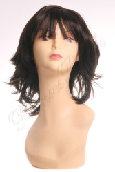 Sentetik Peruk Katlı Kesim Hareketli Fön - Thumbnail