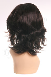 Sentetik Peruk Katlı Kesim Hareketli Fön - Thumbnail