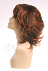 Sentetik Peruk Katlı Kesim Hareketli Fön - Thumbnail