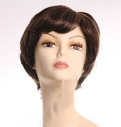 Sentetik Peruk Kısa Katlı - Thumbnail