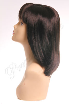 Sentetik Peruk Orta Boy Doğal Model