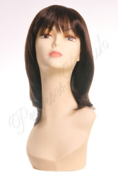 Sentetik Peruk Orta Boy Doğal Model - Thumbnail