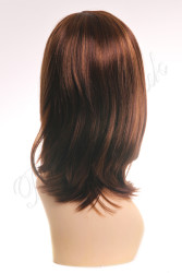 Sentetik Peruk Orta Boy Doğal Model - Thumbnail