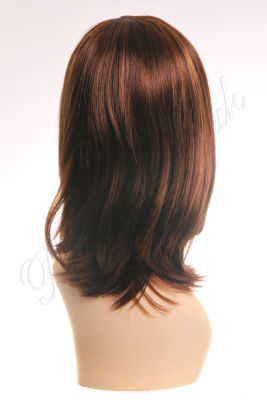 Sentetik Peruk Orta Boy Doğal Model