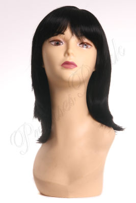 Sentetik Peruk Orta Boy Doğal Model