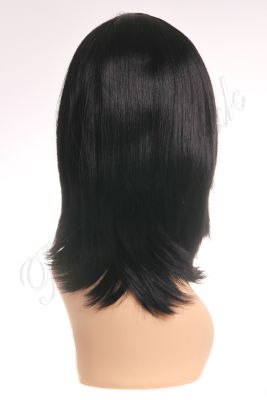 Sentetik Peruk Orta Boy Doğal Model