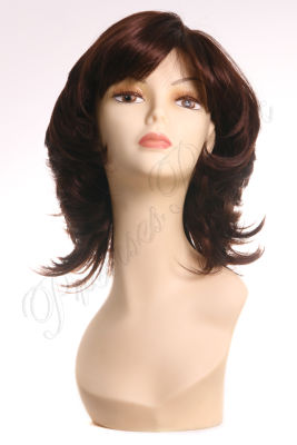 Sentetik Peruk Tepede Cilt Görünümlü