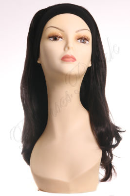 Sentetik Peruk Uzun Boy Bantlı