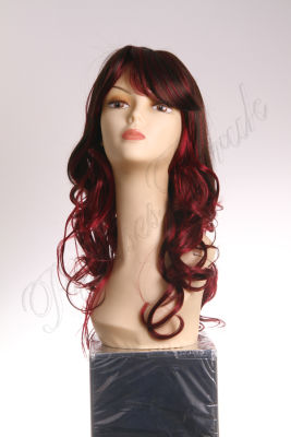 Sentetik Peruk Uzun Boy Dalgalı