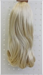 Sentetik Postiş 45 cm Platin Renk - Thumbnail