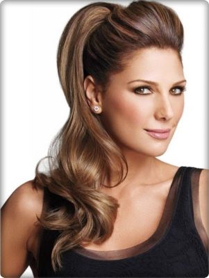 Sentetik Postis 50 cm Uçlar Hafif Dalgalı