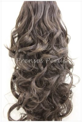 Sentetik Postiş 55 cm Dalgalı Model