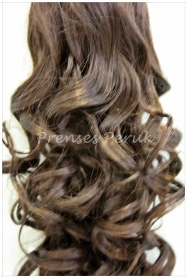 Sentetik Postiş 55 cm Maşalı Model