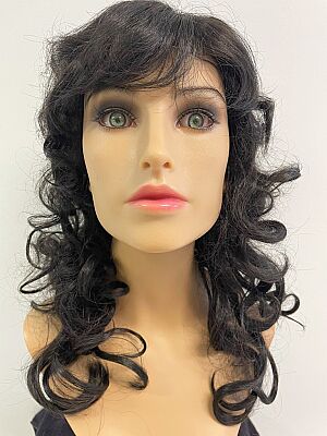 Sentetik Saç Uzun Boy Dalgalı Katlı Kesim Peruk - 1