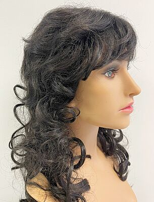 Sentetik Saç Uzun Boy Dalgalı Katlı Kesim Peruk - 4