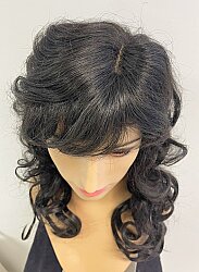 Sentetik Saç Uzun Boy Dalgalı Katlı Kesim Peruk - 6