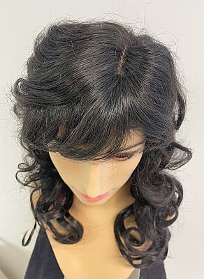 Sentetik Saç Uzun Boy Dalgalı Katlı Kesim Peruk - 6