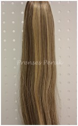 Sentetik Tokalı Postiş 65 cm Uzun Boy - Thumbnail